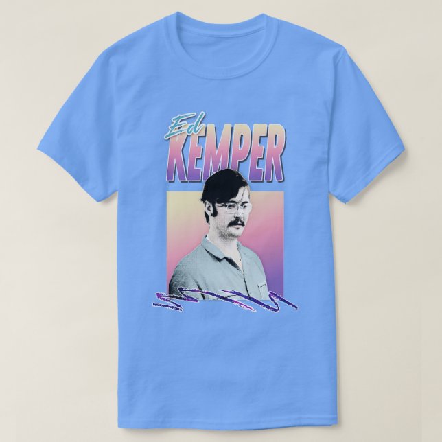 Camiseta Ed Kemper Aestic Retro Styled Design (Frente do Design)