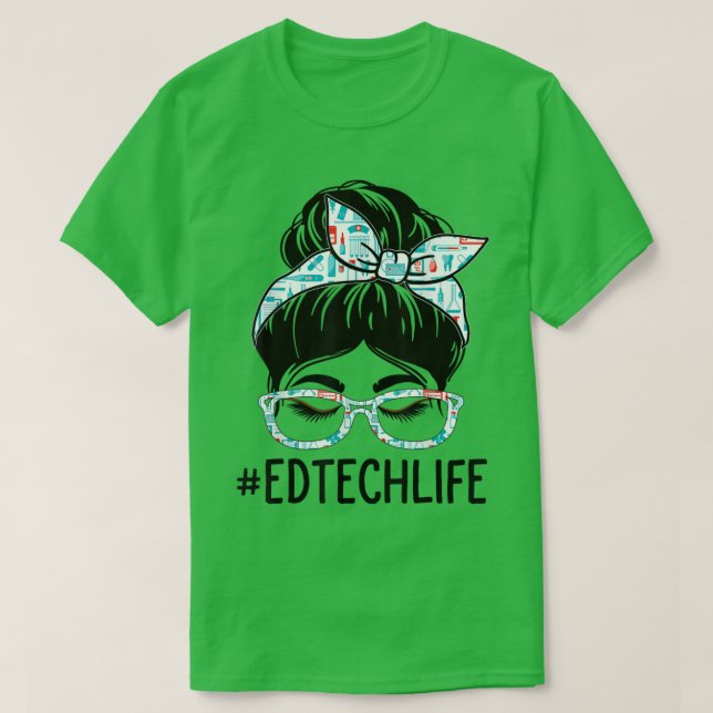 Camiseta Ed Tech Week Apreciação Dia das Mulheres Maneira (Frente do Design)