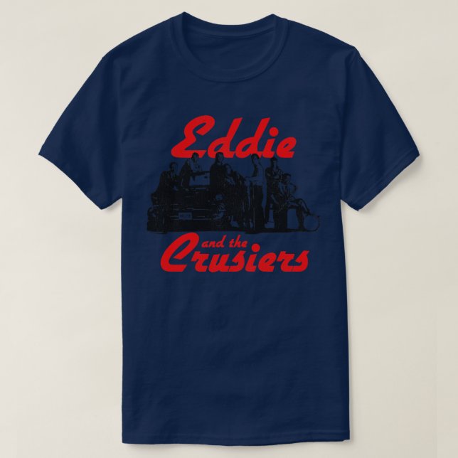 Camiseta Eddie e os Cruisers (Frente do Design)