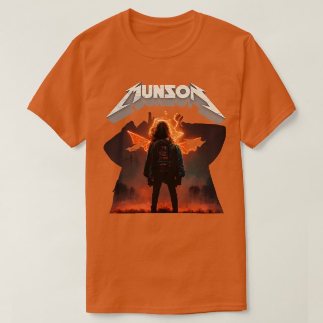 Camiseta Eddie Munson (Frente do Design)