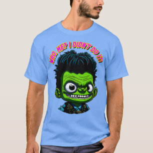 Camiseta Eddie, não fui eu Rockamunster