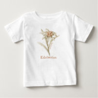 Edelweiss Baby Vintage Floral Watercolor Baby