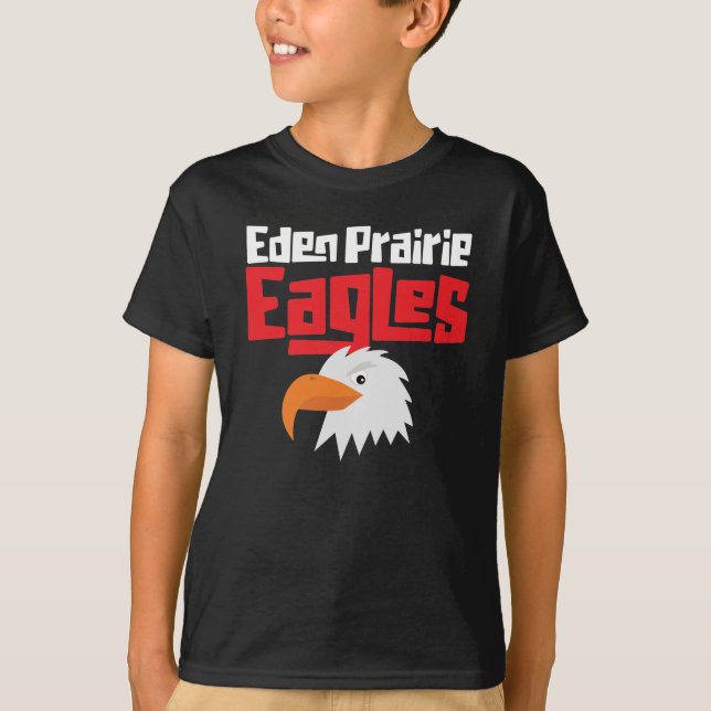 Camiseta Eden Prairie Eagles DARK (Frente)