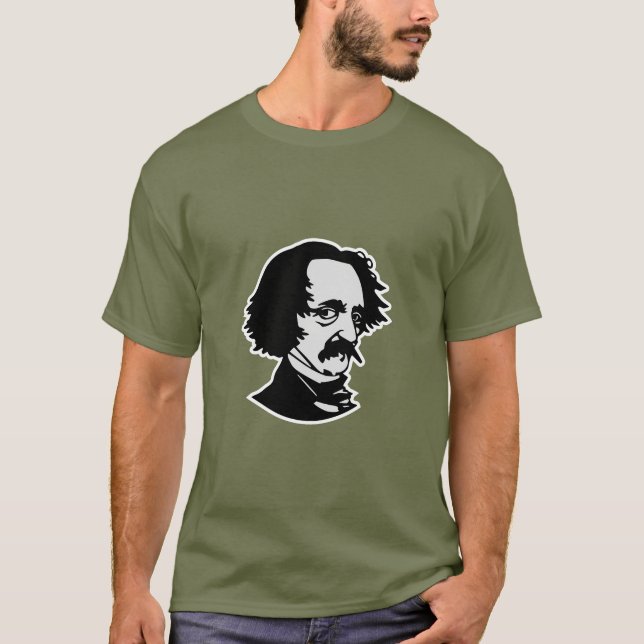 Camiseta Edgar Allan Poe (Frente)