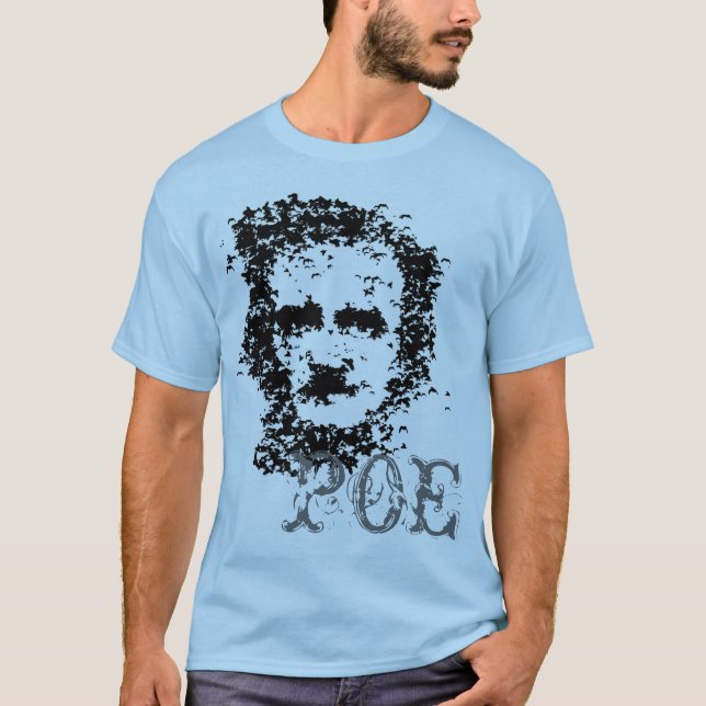Camiseta Edgar Allan Poe (Frente)