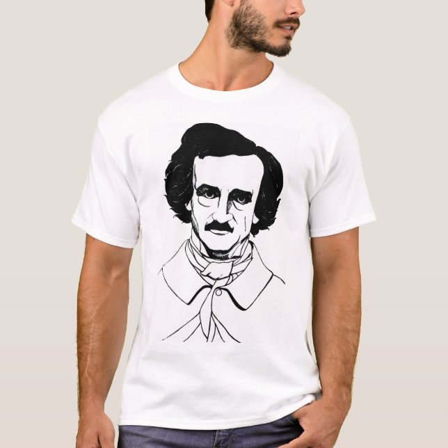 Camiseta Edgar Allan Poe (Frente)