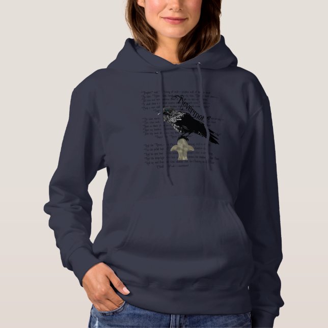 Camiseta Edgar Allan Poe é o Raven (Frente)