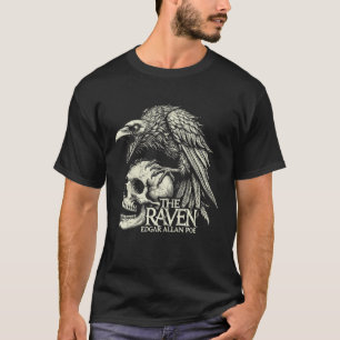 Camiseta Edgar Allan Poe Nunca Mais Quoth O Raven