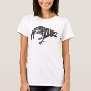 Camiseta Edgar Allan Poe - o corvo