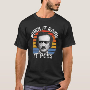 Camiseta Edgar Allan Poe Quando Chover Chora, Poe 11