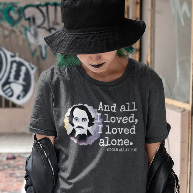 Camiseta Edgar Allan Poe Shirt (Criador carregado)