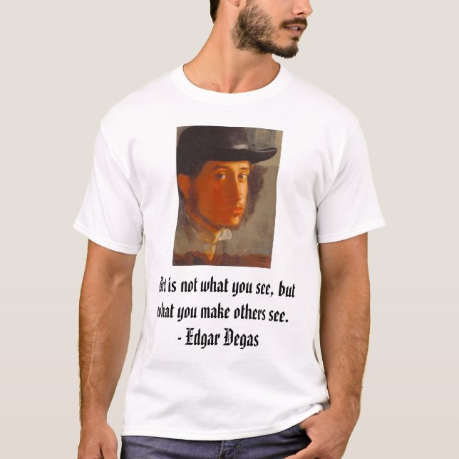 Camiseta Edgar Degas (Frente)