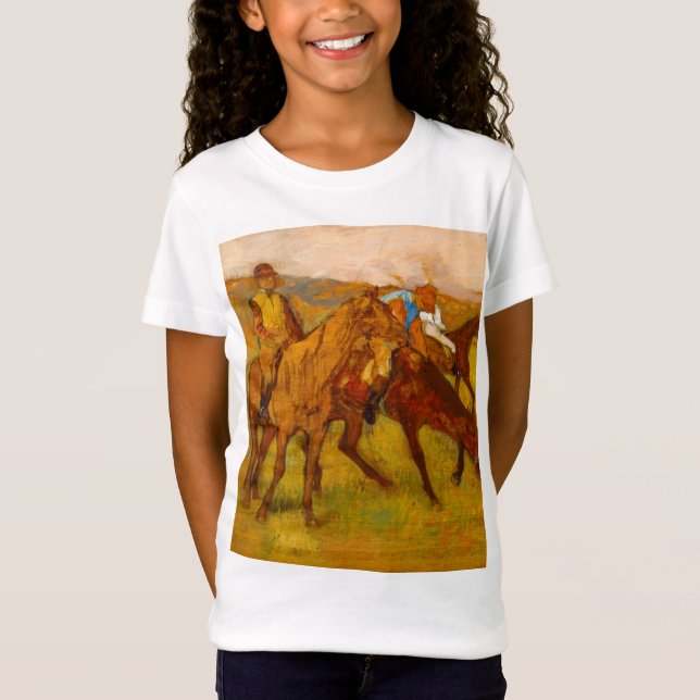 Camiseta Edgar Degas Antes da Corrida (Frente)