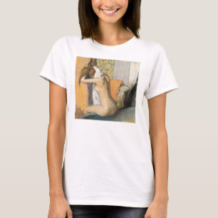 Camiseta Edgar Degas   após o banho, pescoço de secagem d