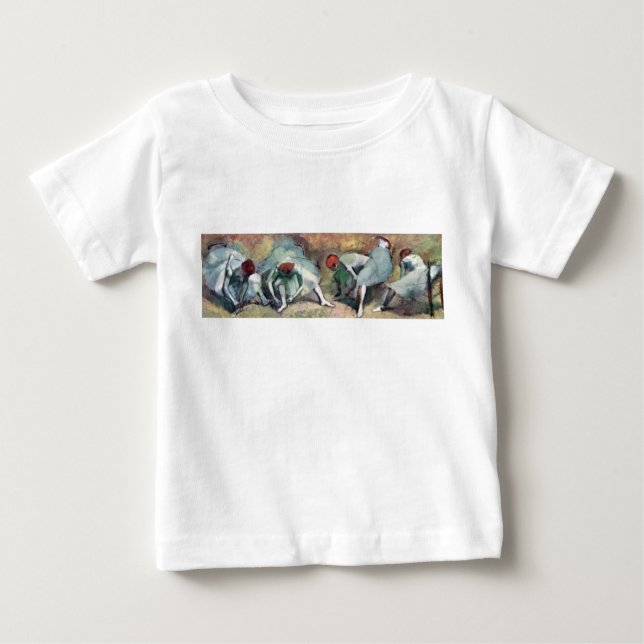 Camiseta Edgar Degas - Bailarinas Amarrando Sapatos (Frente)