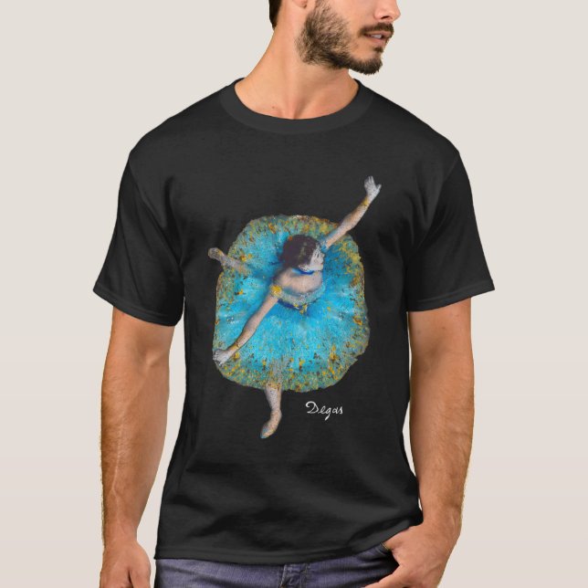 Camiseta Edgar Degas Dançarina Balançando Ballet (Frente)