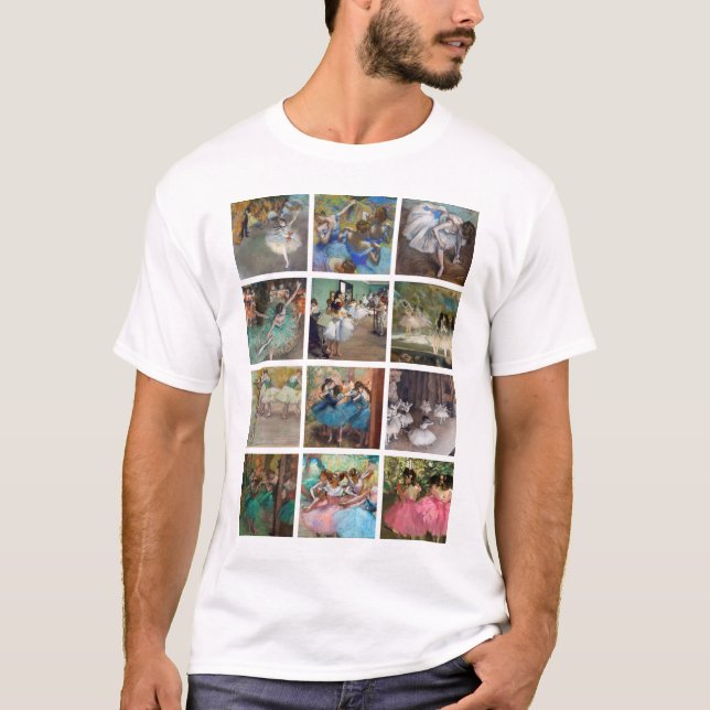 Camiseta Edgar Degas - Dançarinos Seleção de Masterbocas (Frente)