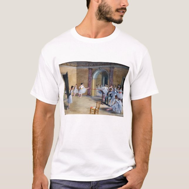 Camiseta Edgar Degas - Dance Foyer, Opera rue Le Peletier (Frente)