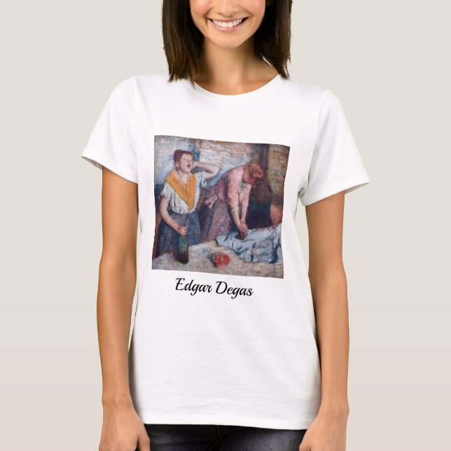 Camiseta Edgar Degas - Mulher Ironando (Frente)