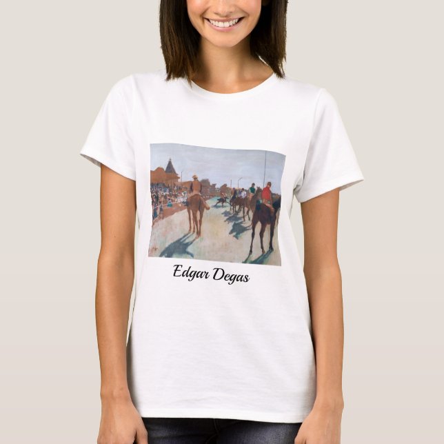 Camiseta Edgar Degas - O Desfile (Frente)