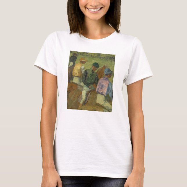 Camiseta Edgar Degas | quatro jóqueis (Frente)