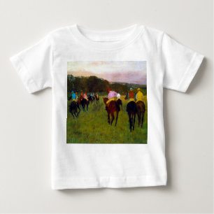 Camiseta Edgar Degas Race Horses em Longchamp