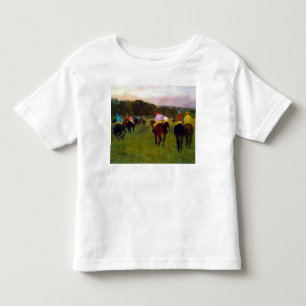 Camiseta Edgar Degas Race Horses em Longchamp