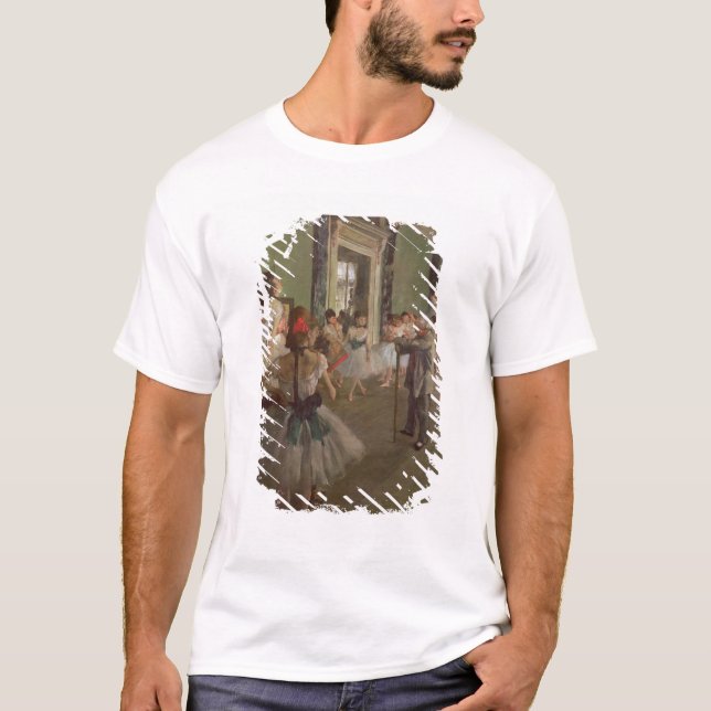 Camiseta Edgar Degas| The Dancing Class, c.1873-76 (Frente)