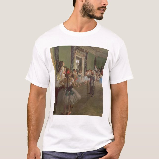 Camiseta Edgar Degas| The Dancing Class, c.1873-76 (Frente)