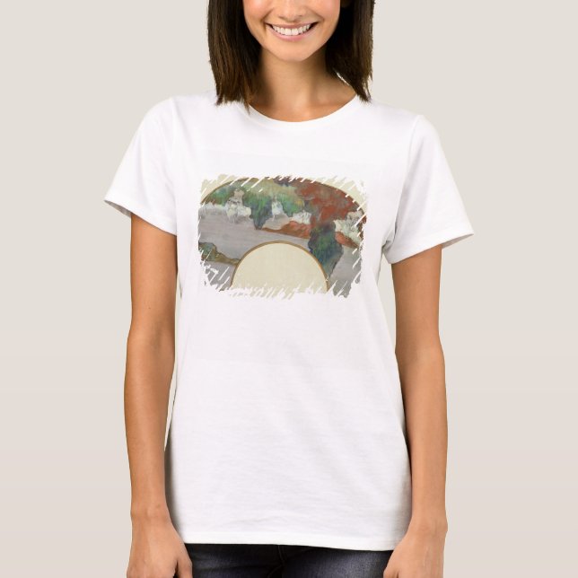Camiseta Edgar Degas | Ventilador, c.1879 (Frente)