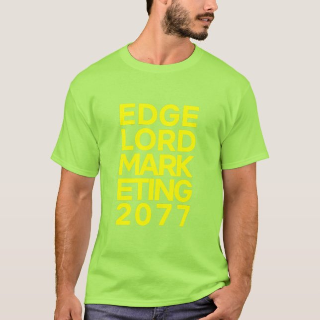 CAMISETA EDGELORD MARKETIN 2077 (Frente)