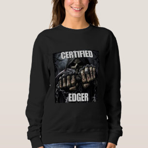 Camiseta Edger Funny Cringe Duro Skeleton Certificado