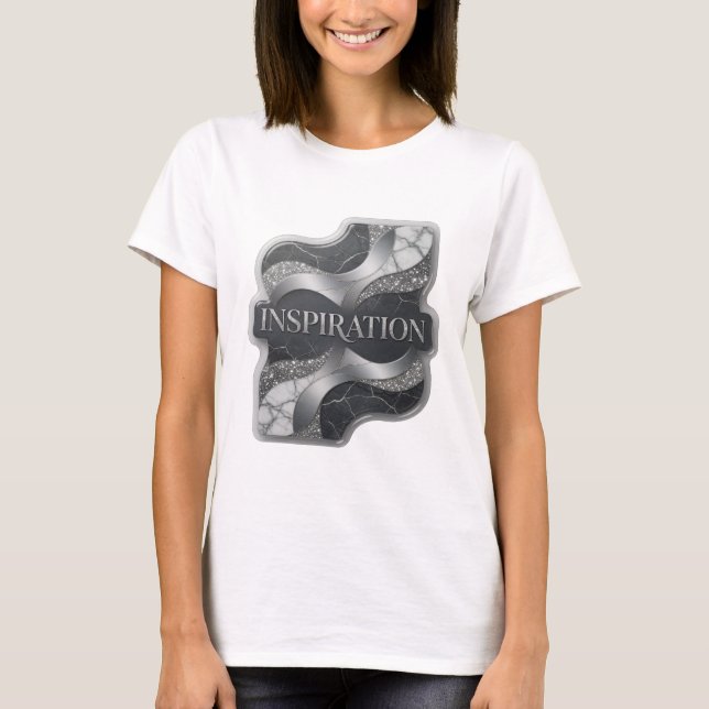 Camiseta Edgy Silver INSPIRATION (Frente)