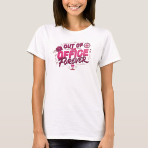 Camiseta Edgy Vermelho FORA DO TRABALHO Estampa de Moda