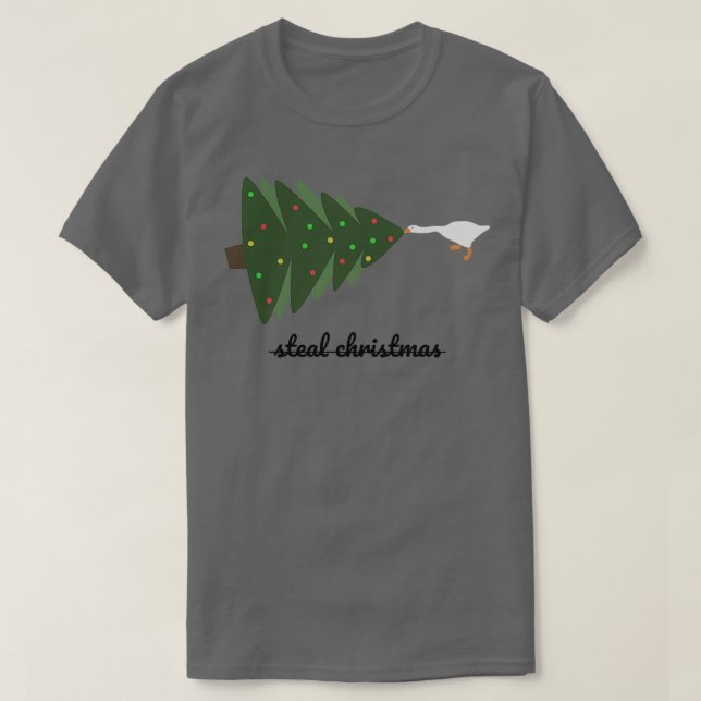 Camiseta Edição de Natal do Jogo Ganso Sem Título  (Frente do Design)
