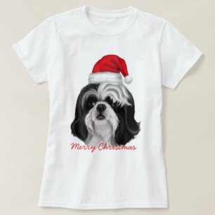 Camiseta Edição de Natal Shih Tzu