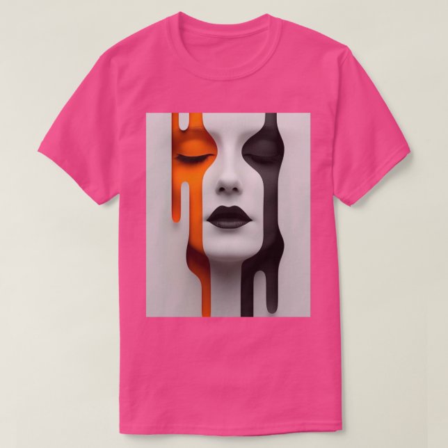 Camiseta "Edição de Placa de Núcleo de Duas Cores" (Frente do Design)