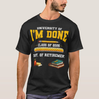 Camiseta Edição de Professor Aposentadoria Engraçado Carreg
