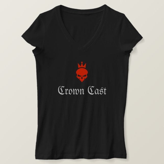 Camiseta Edição do Cast da Coroa (Jacqueline) (Frente do Design)