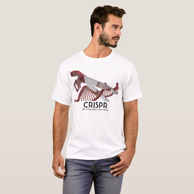 Camiseta Edição do gene de CRISPR (Frente Completa)