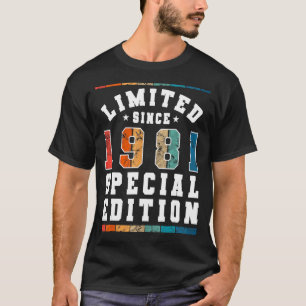 Camiseta Edição especial limitada Vintage desde o Nascer em