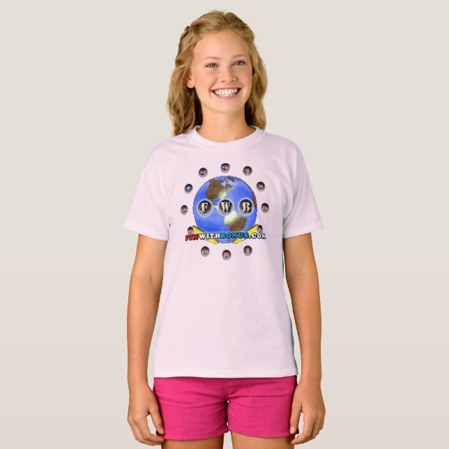 Camiseta Edição inicial do espaço da Web - versão três (Frente Completa)