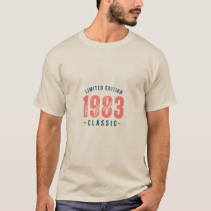 Camiseta Edição limitada - 1983 Classic