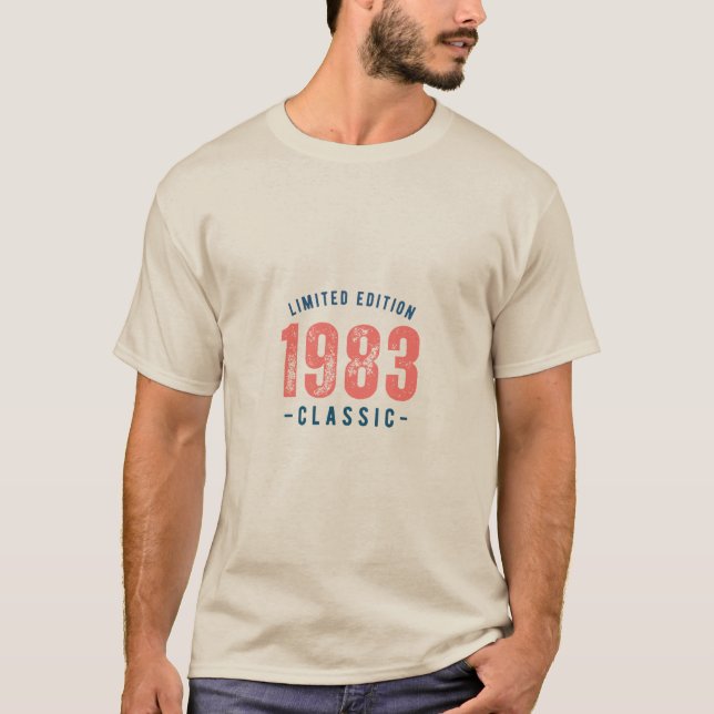 Camiseta Edição limitada - 1983 Classic (Frente)