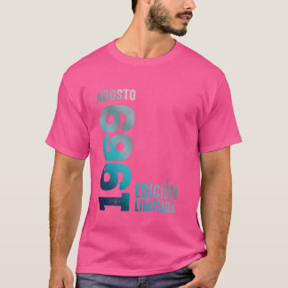 Camiseta Edição limitada agosto 1969 Retroativo 1969 Ano 19