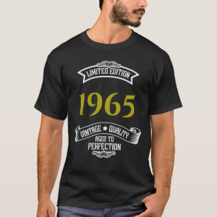 Camiseta Edição Limitada - Ano de Nascimento Personalizado