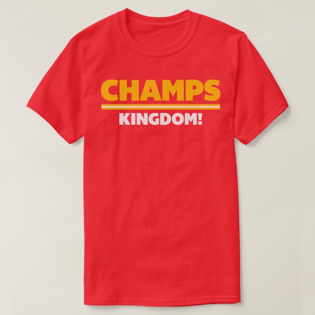 Camiseta Edição limitada Champs Kingdom Shirt (Frente do Design)