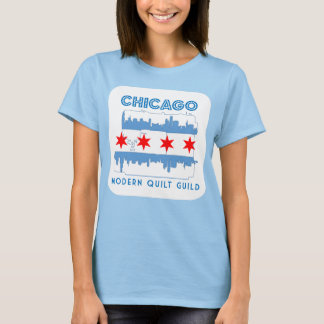 Camiseta Edição limitada Chicago Modern Quilt Guild Design