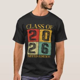Camiseta Edição Limitada da Turma de 2026 Turma de 2026