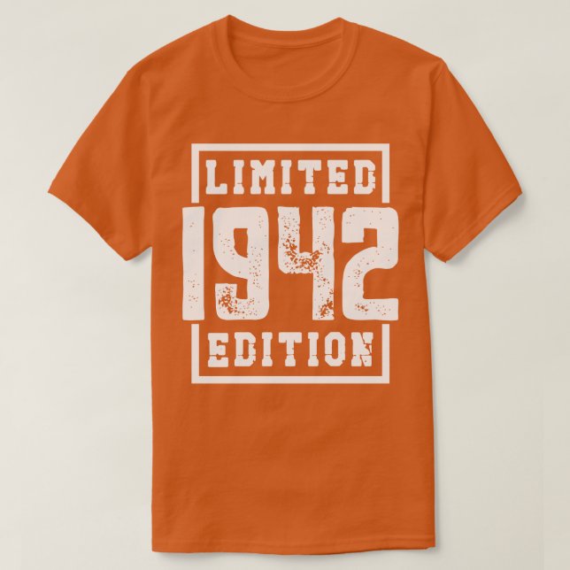 Camiseta Edição limitada de 1942 (Frente do Design)